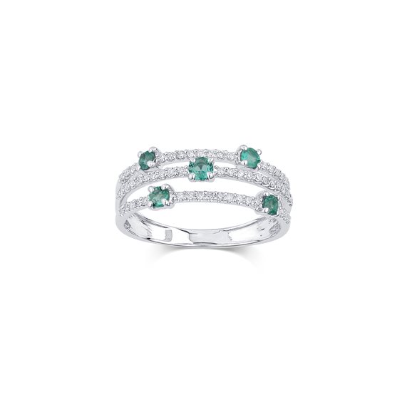 Ringe Bliss Dame in Weißgold 0.39 Ct 20109702 - 20109702